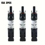 1000V DC Solar Fuse with Protection, MC4 Male to Female Connector