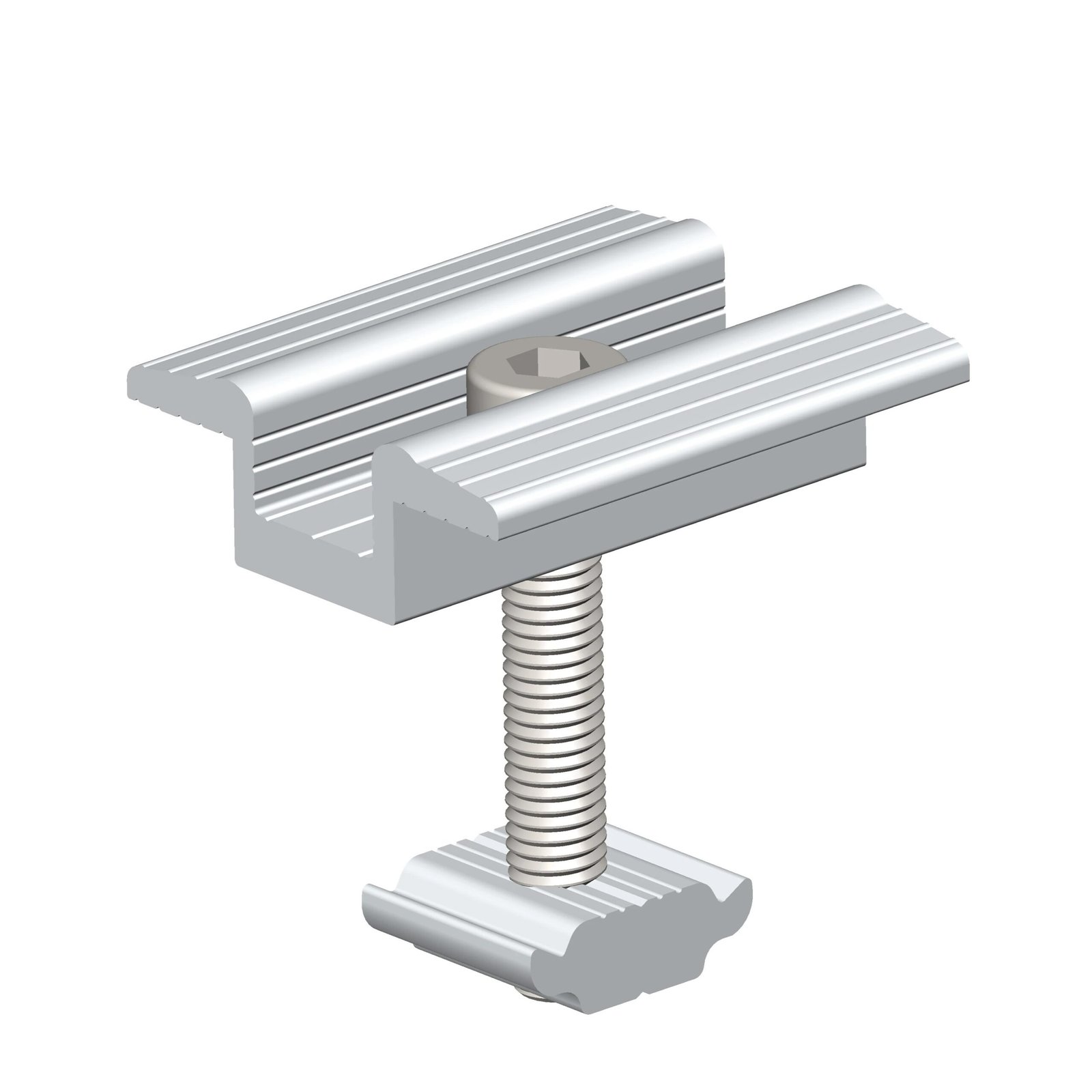 Mid Clamp Mid Clamp for Solar Panel Mounting - Image 1